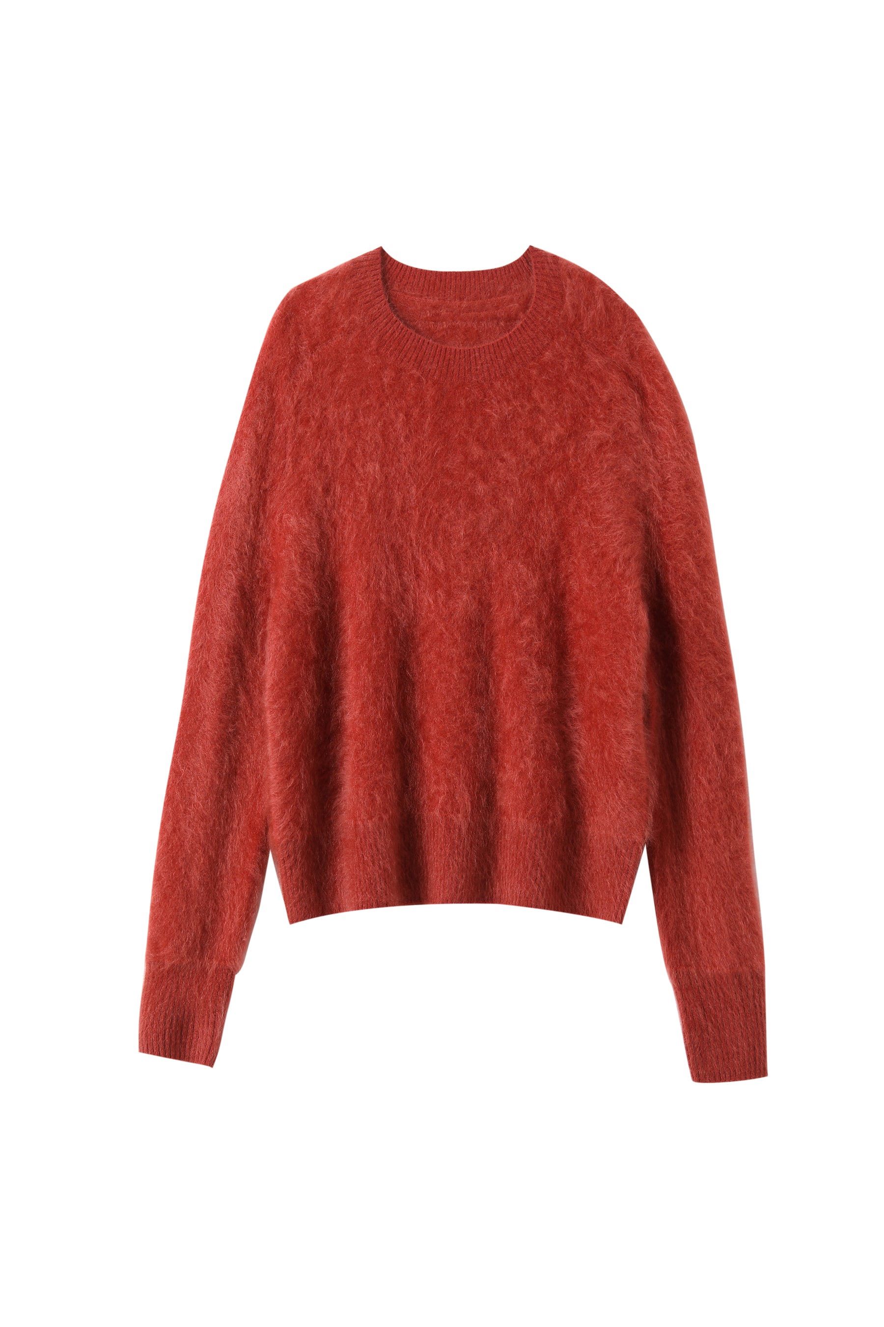 Women’s Brushed Cashmere Saddle Shoulder Crewneck Sweater