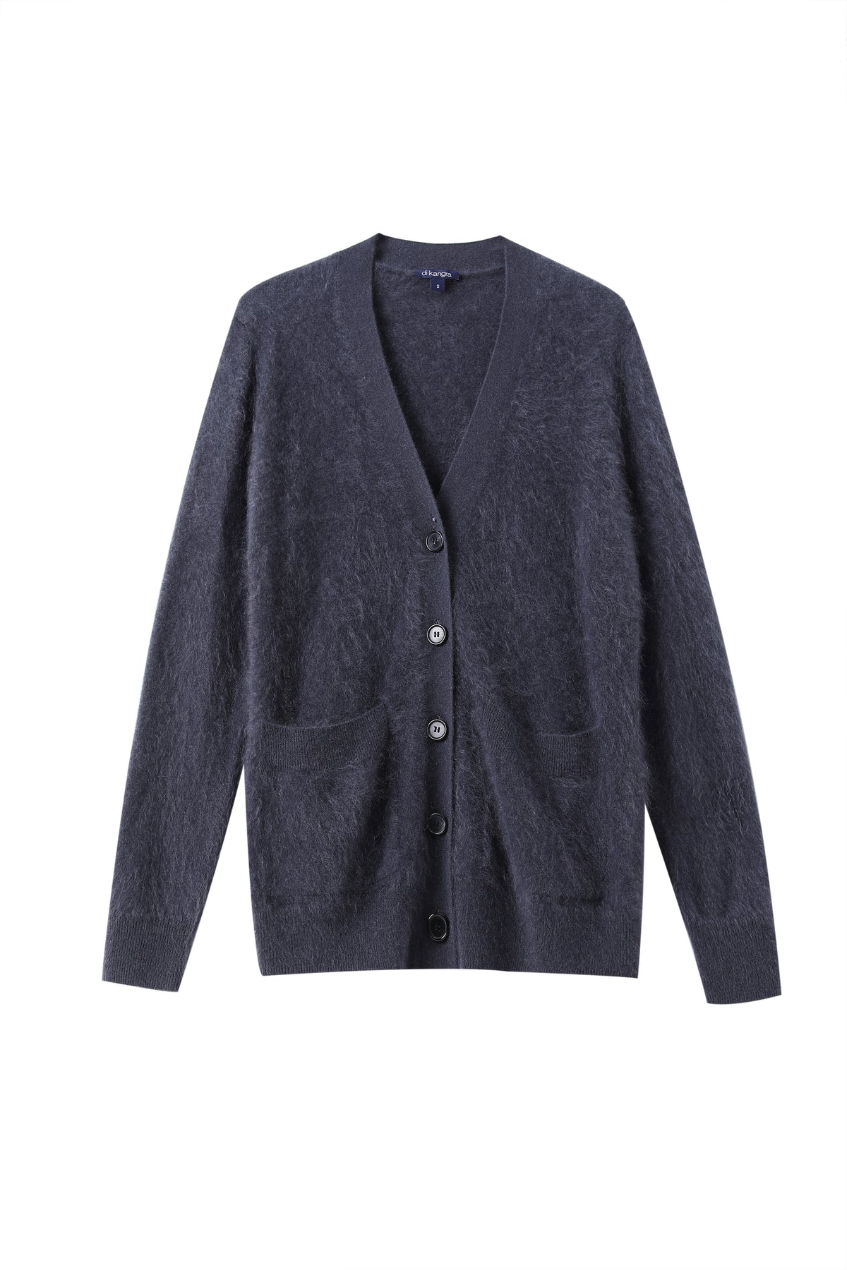 Women’s Brushed Cashmere Full-Length Button-Up Cardigan