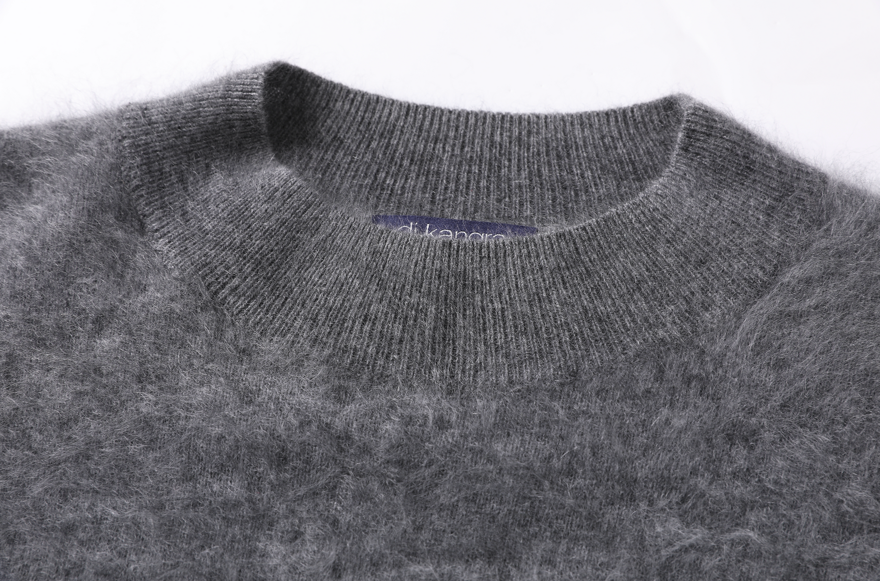 Women’s Brushed Cashmere Mock Neck Long Sleeve Sweater