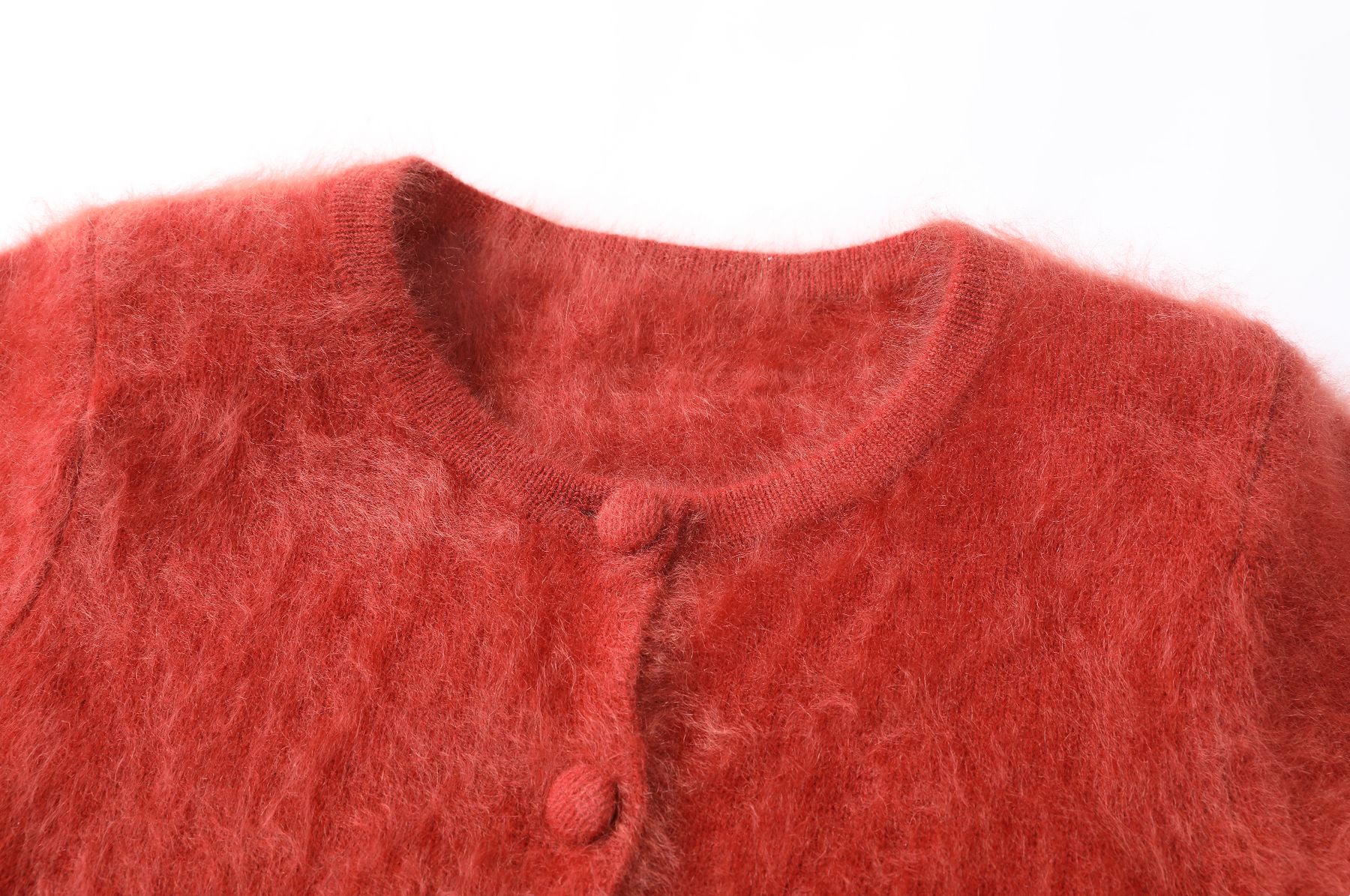 Women’s Brushed Cashmere Button-Up Cardigan