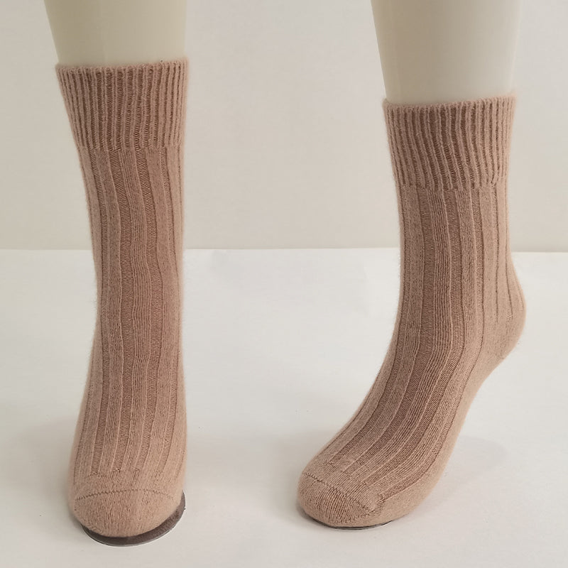 Women's Brushed Cashmere Home Socks