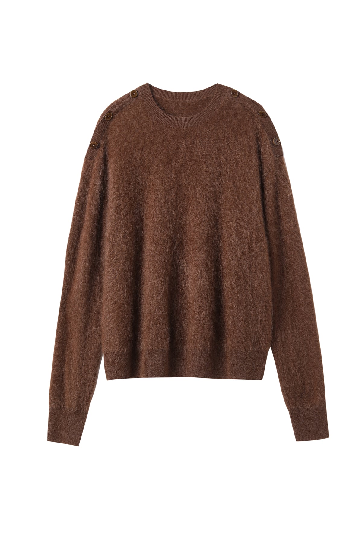 Women’s Brushed Cashmere Crewneck Sweater