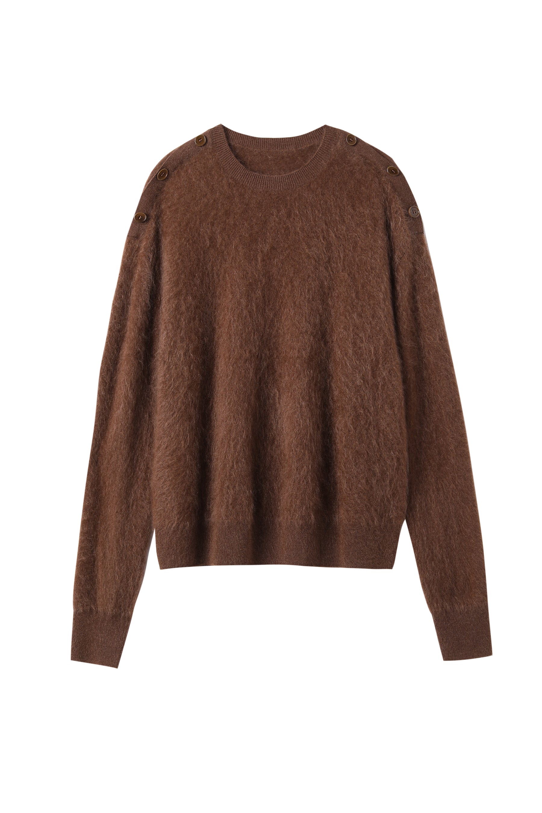 Women’s Brushed Cashmere Crewneck Sweater