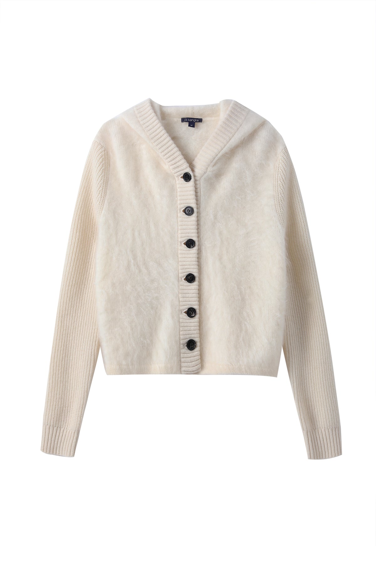Women’s Brushed Cashmere Hooded Cardigan