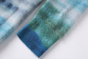 Women’s Brushed Cashmere Allover Printed Cardigan