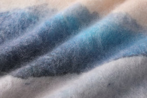 Women’s Brushed Cashmere Allover Printed Pullover Sweater