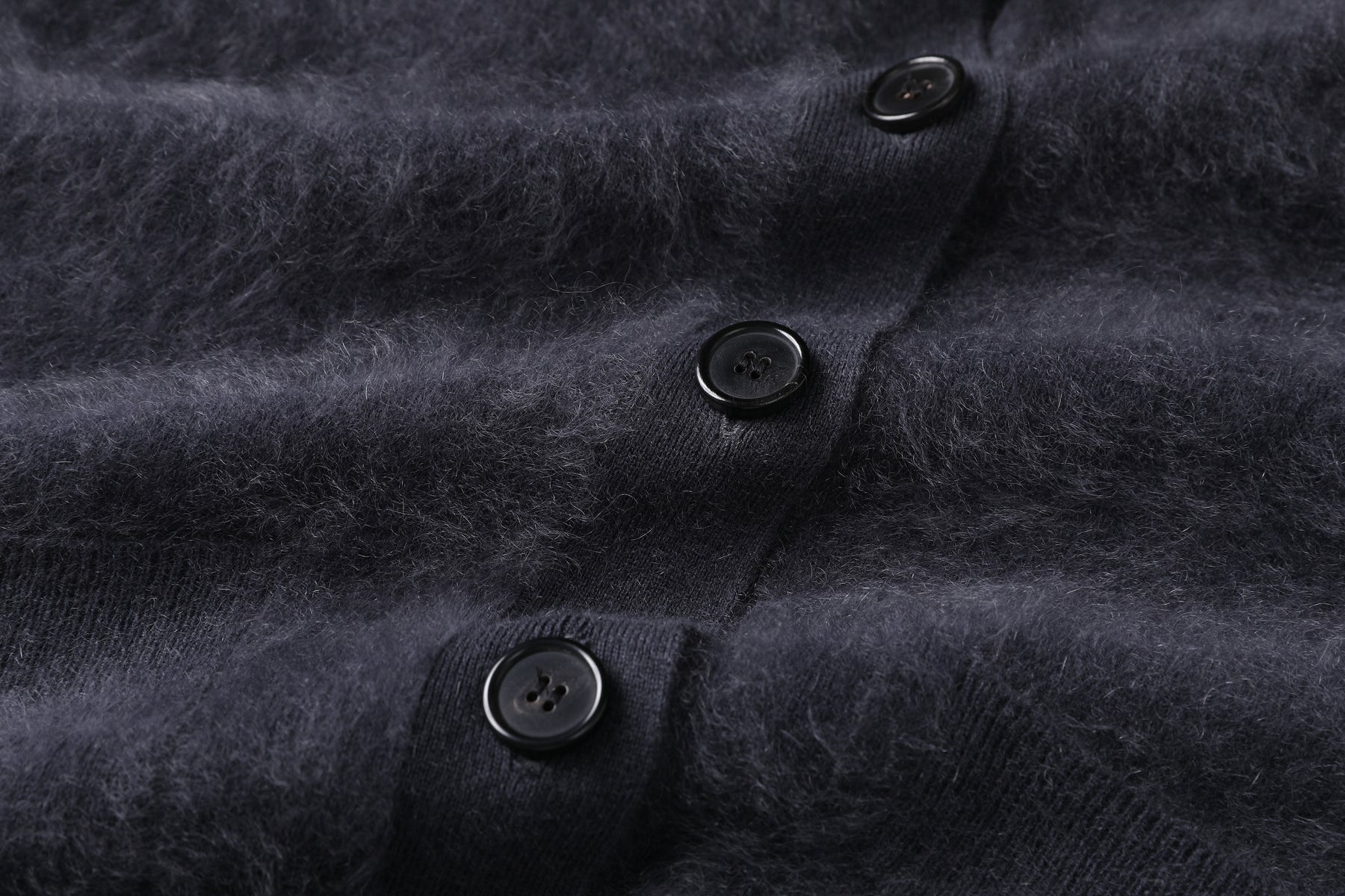 Women’s Brushed Cashmere Full-Length Button-Up Cardigan