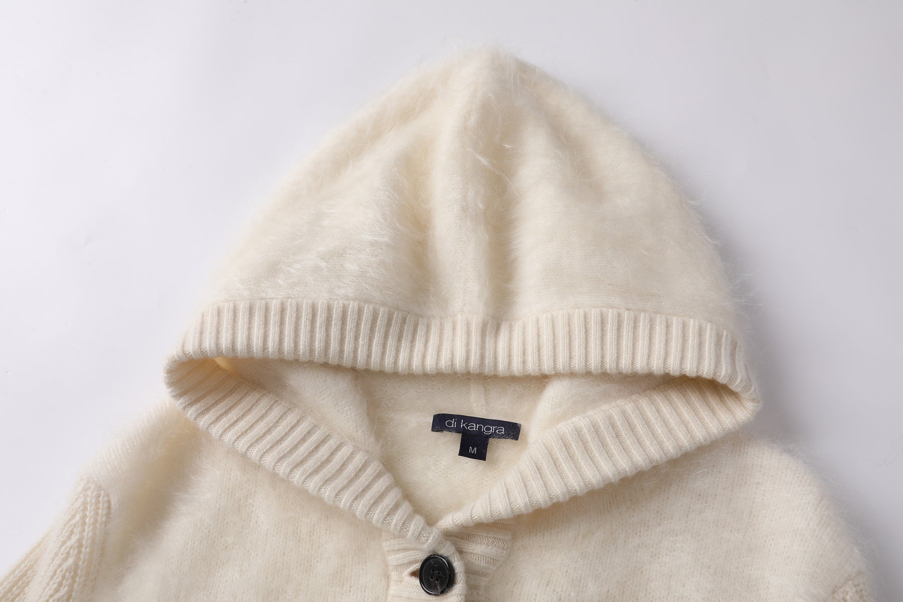 Women’s Brushed Cashmere Hooded Cardigan