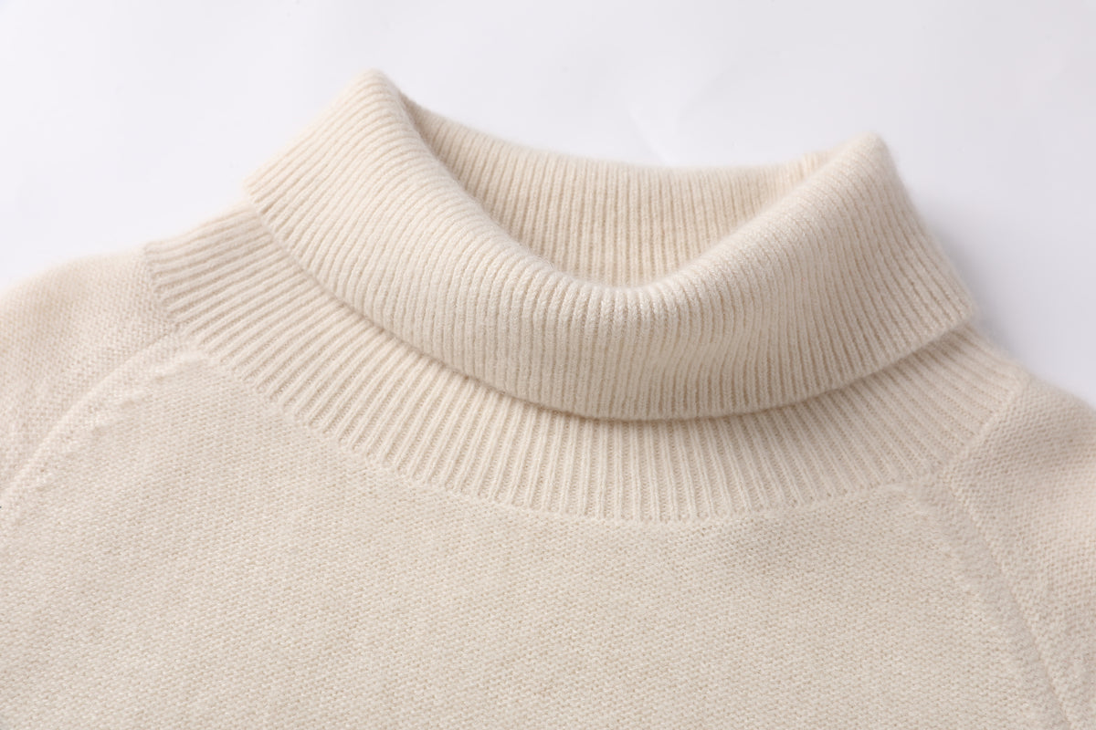 Women’s Brushed Cashmere Turtleneck Sweater