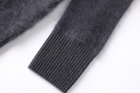 Women’s Brushed Cashmere Saddle Shoulder Crewneck Sweater