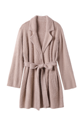 Women’s Brushed Cashmere Saddle Shoulder Crewneck Sweater