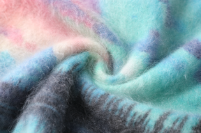 Women’s Brushed Cashmere Allover Printed Pullover Sweater